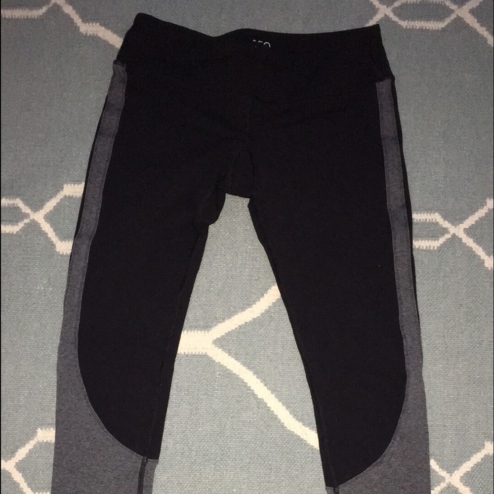 Splits59 black and gray full length leggings